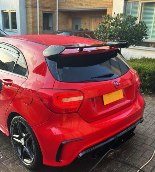 car detailing, exterior cleaning, mercedes, snow foam treatment, tfr, ceramic coating, nottingham